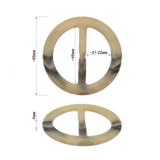 Пряжка пластик 050ПРП